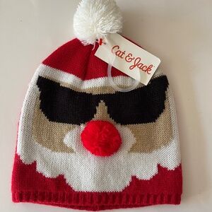 New Cool Santa Beanie Winter Hat  Cat & Jack
